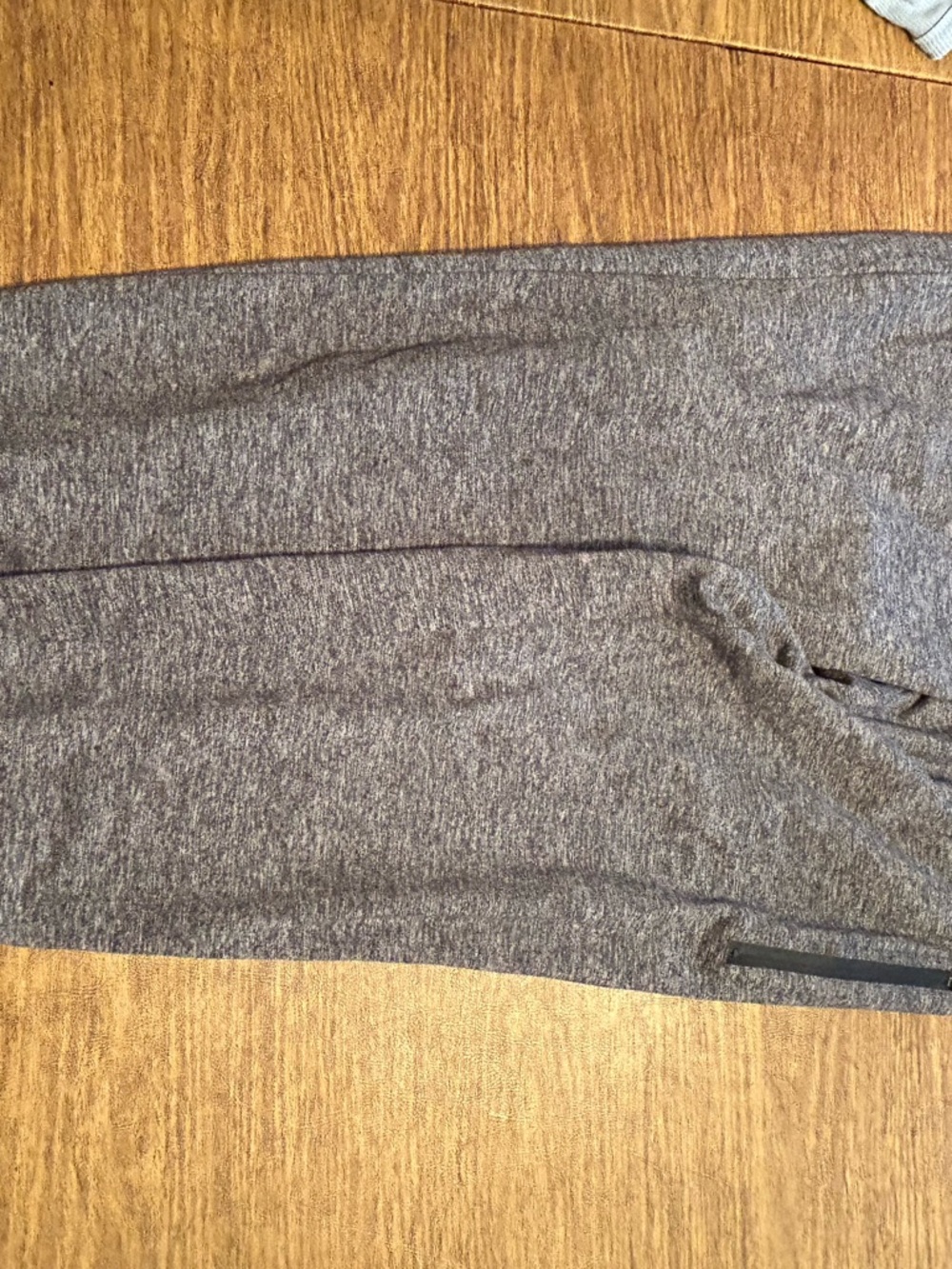 Men's Heather Gray Performance Jogger Sweatpants